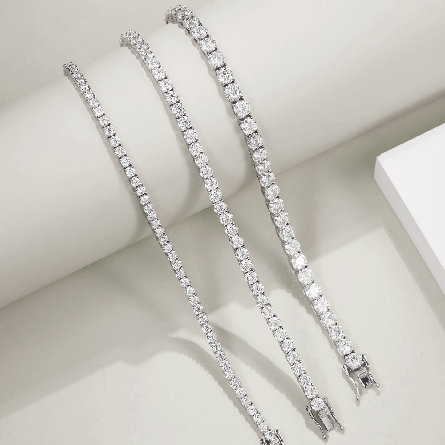 Classic Eternity Round Brilliant Bracelet