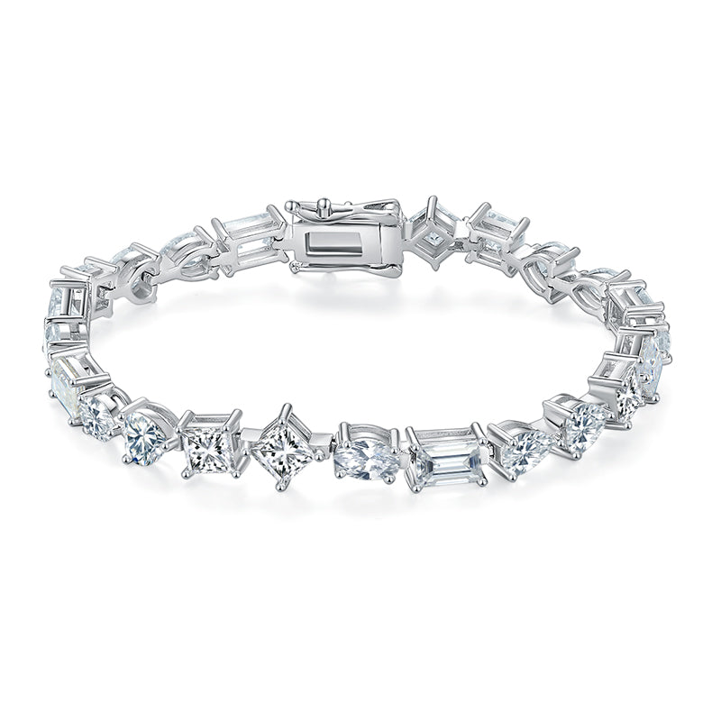 Assorted Cuts Tennis Bracelet
