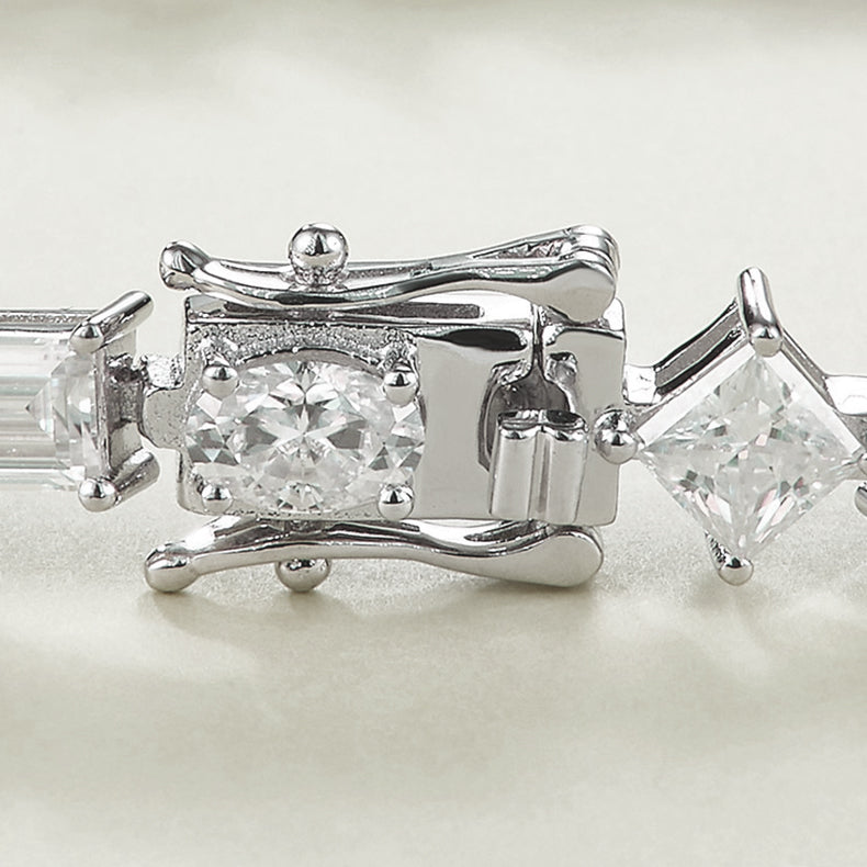 Assorted Cuts Tennis Bracelet