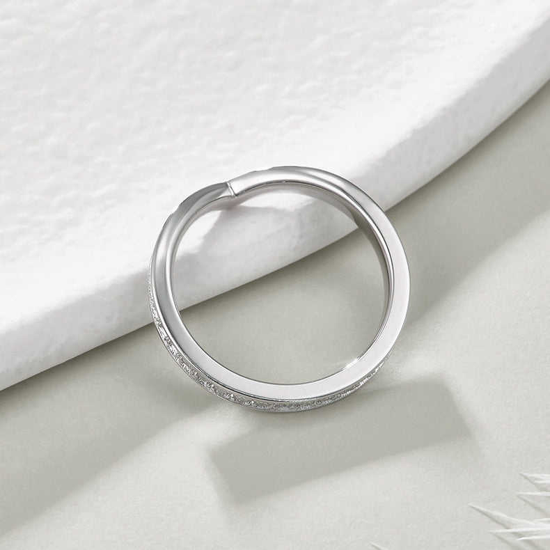 V-Shaped Eternity Band