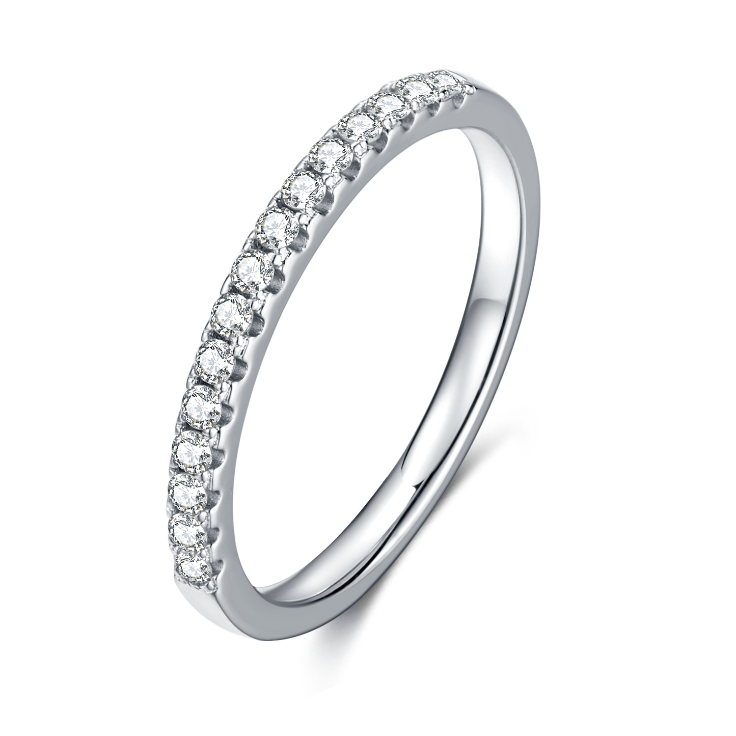 Skinny Half Eternity Band