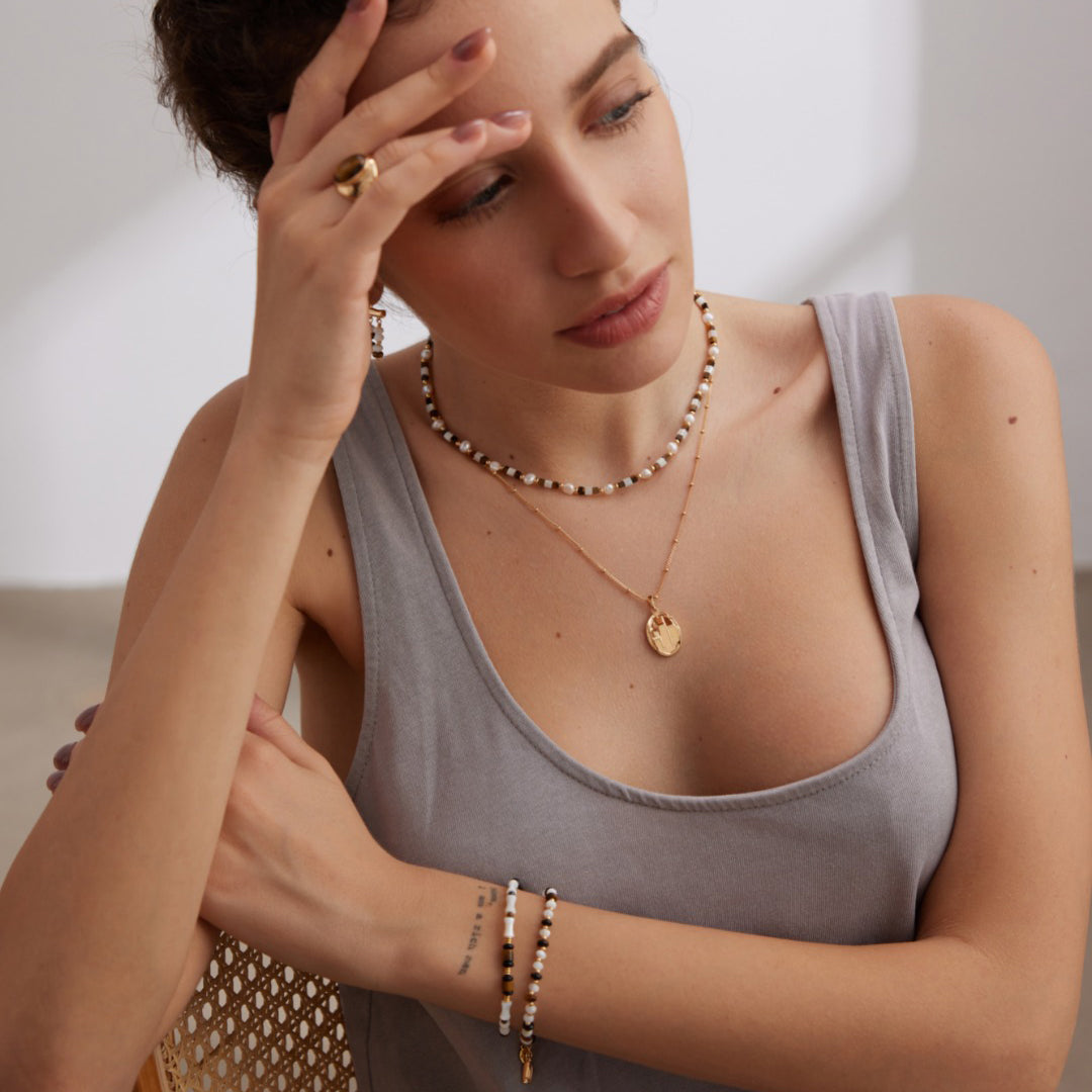 Gemstone Beaded Bracelet