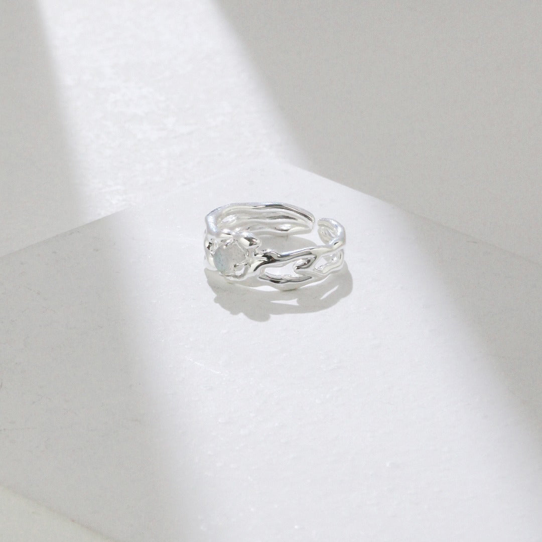 Gemstone Open Stacking Ring