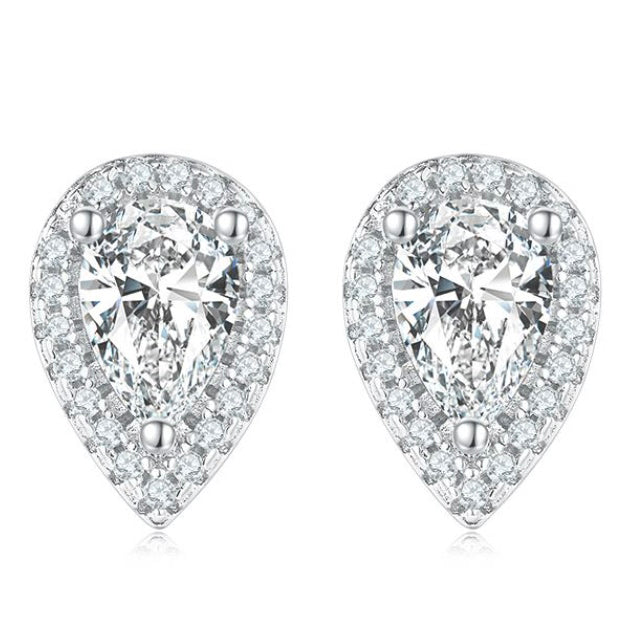 halo-pear-cut-stud-earrings