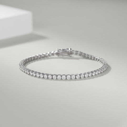 Classic Eternity Round Brilliant Bracelet