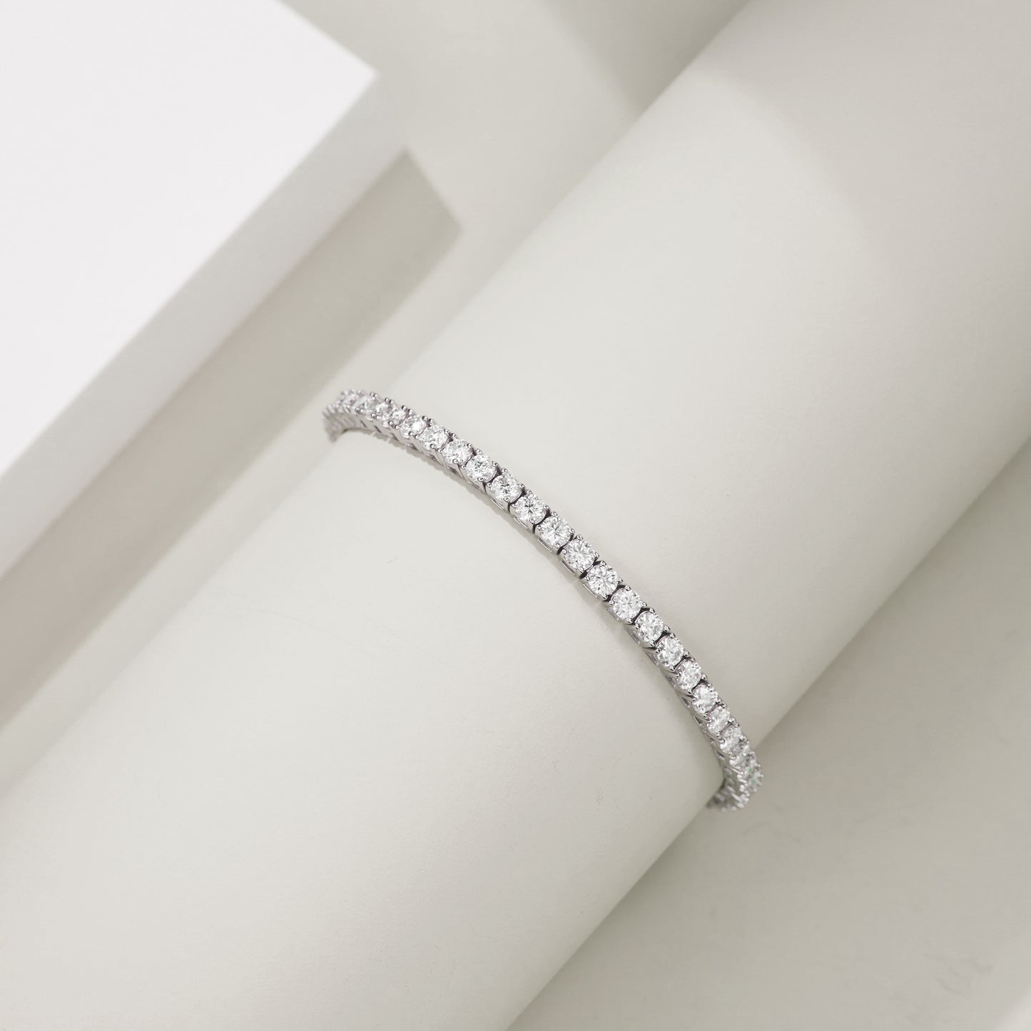 Classic Eternity Round Brilliant Bracelet