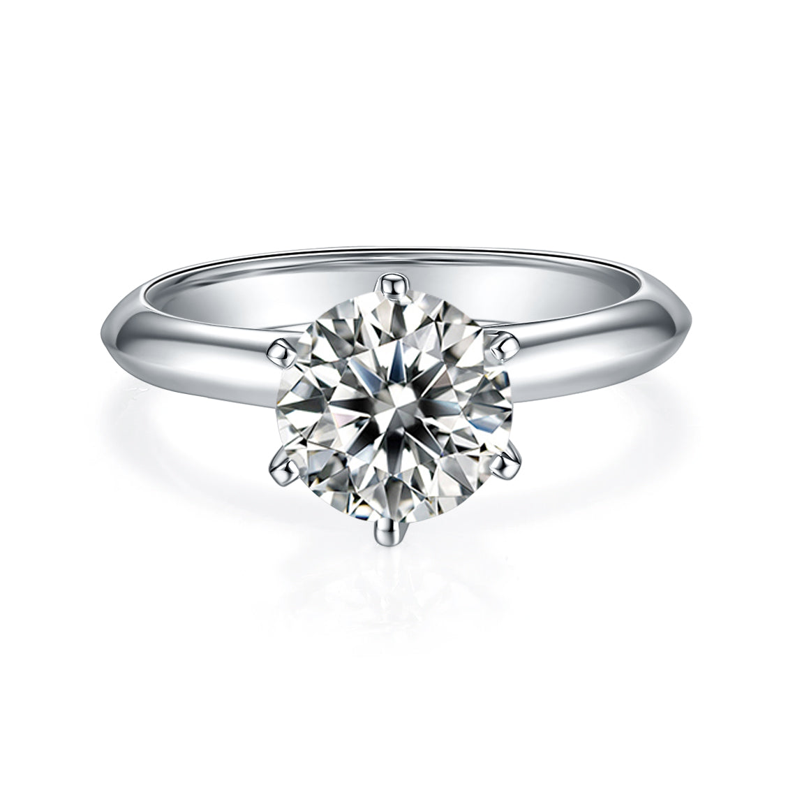 Classic Round Brilliant Solitaire Ring