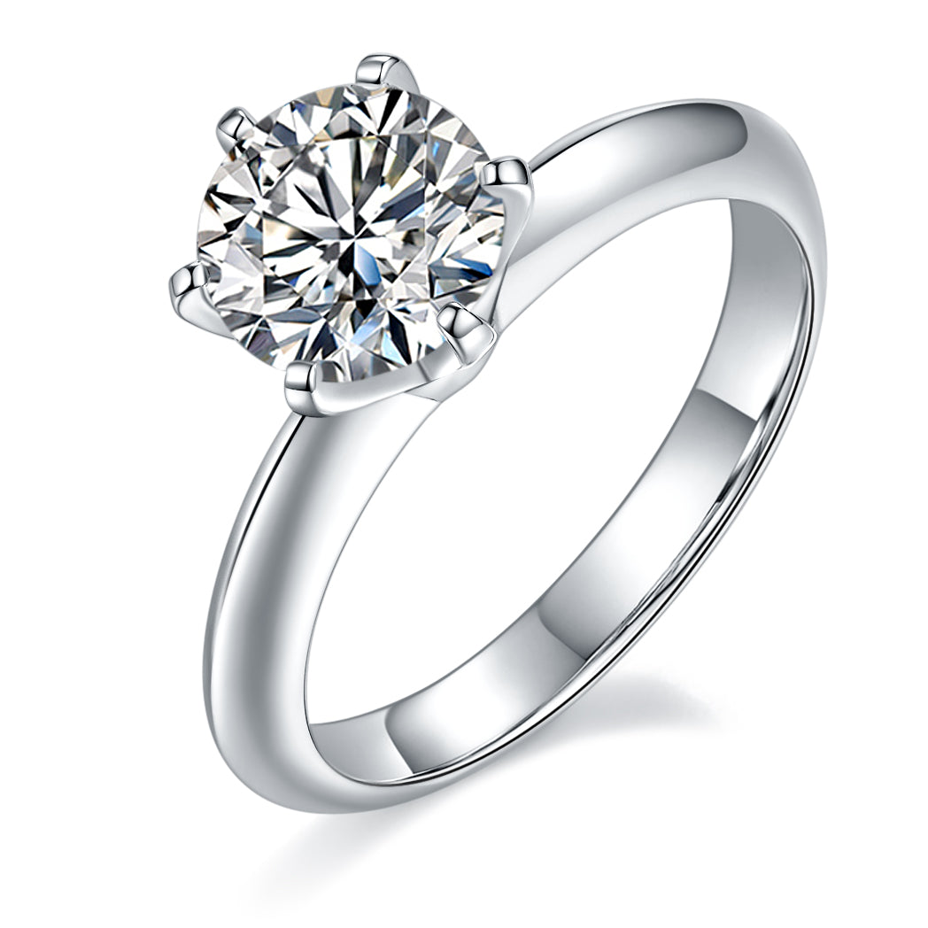 Classic Round Brilliant Solitaire Ring