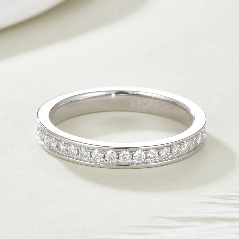 Channel-Set Eternity Band