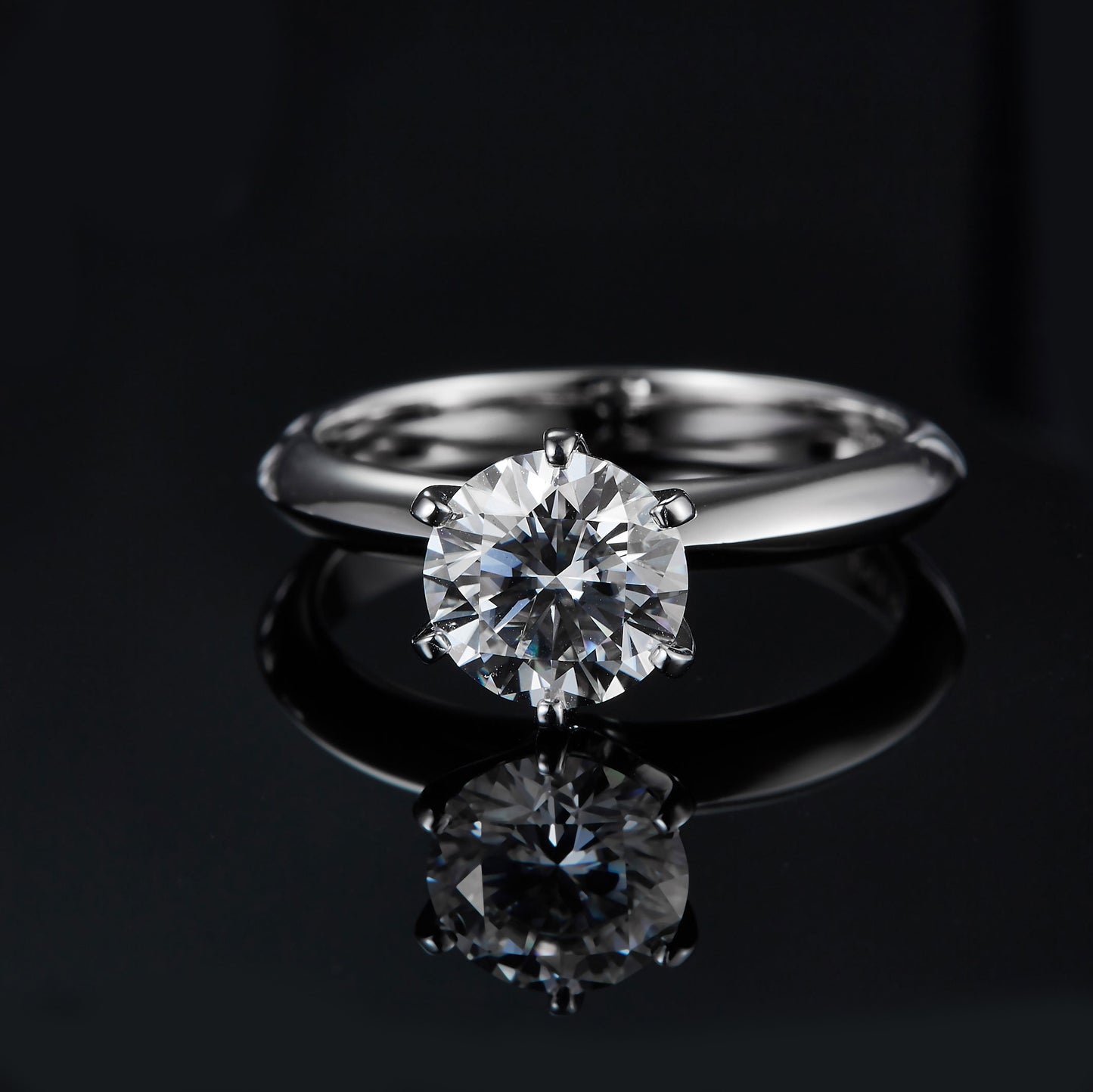 Classic Round Brilliant Solitaire Ring