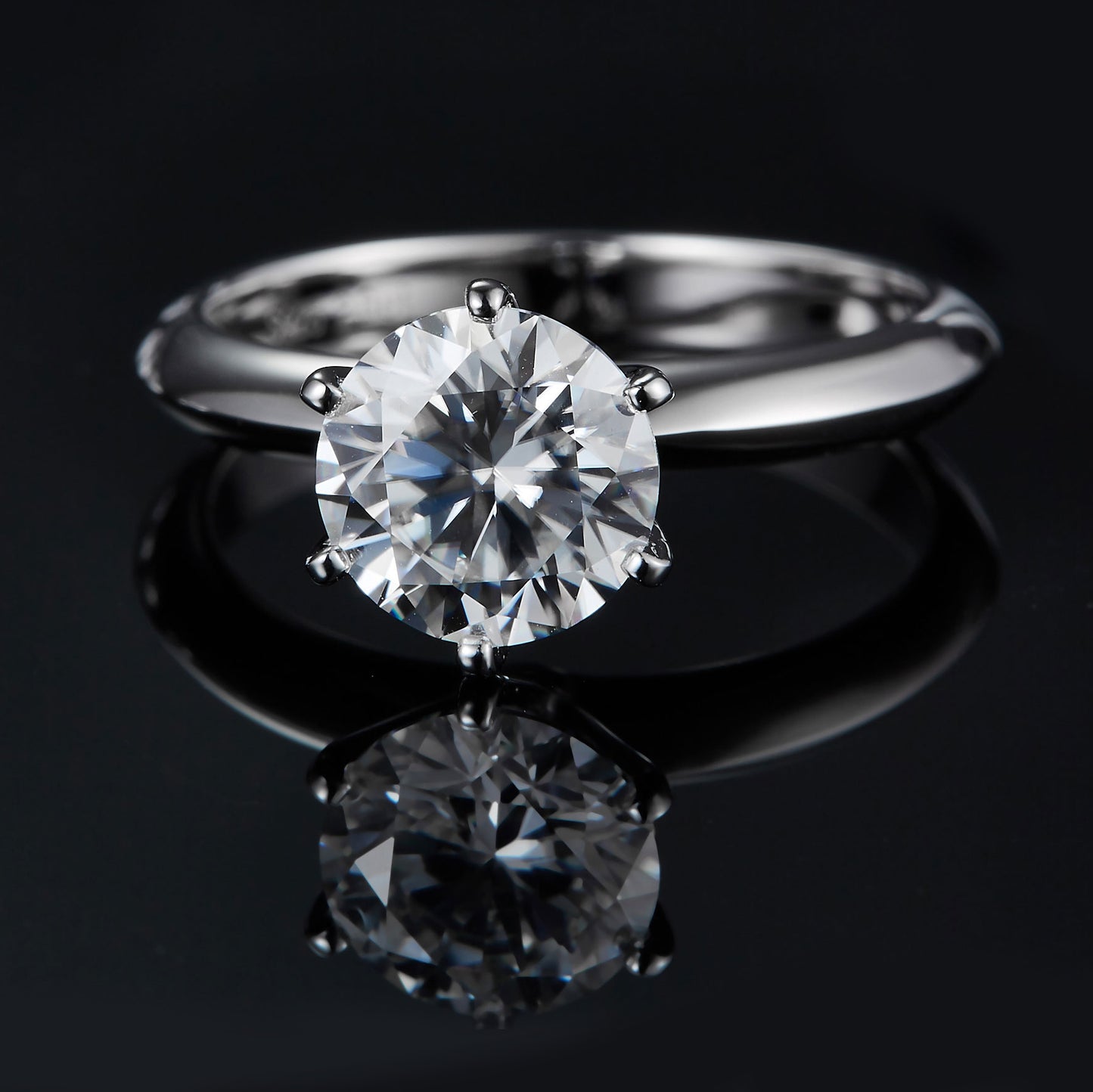 Classic Round Brilliant Solitaire Ring