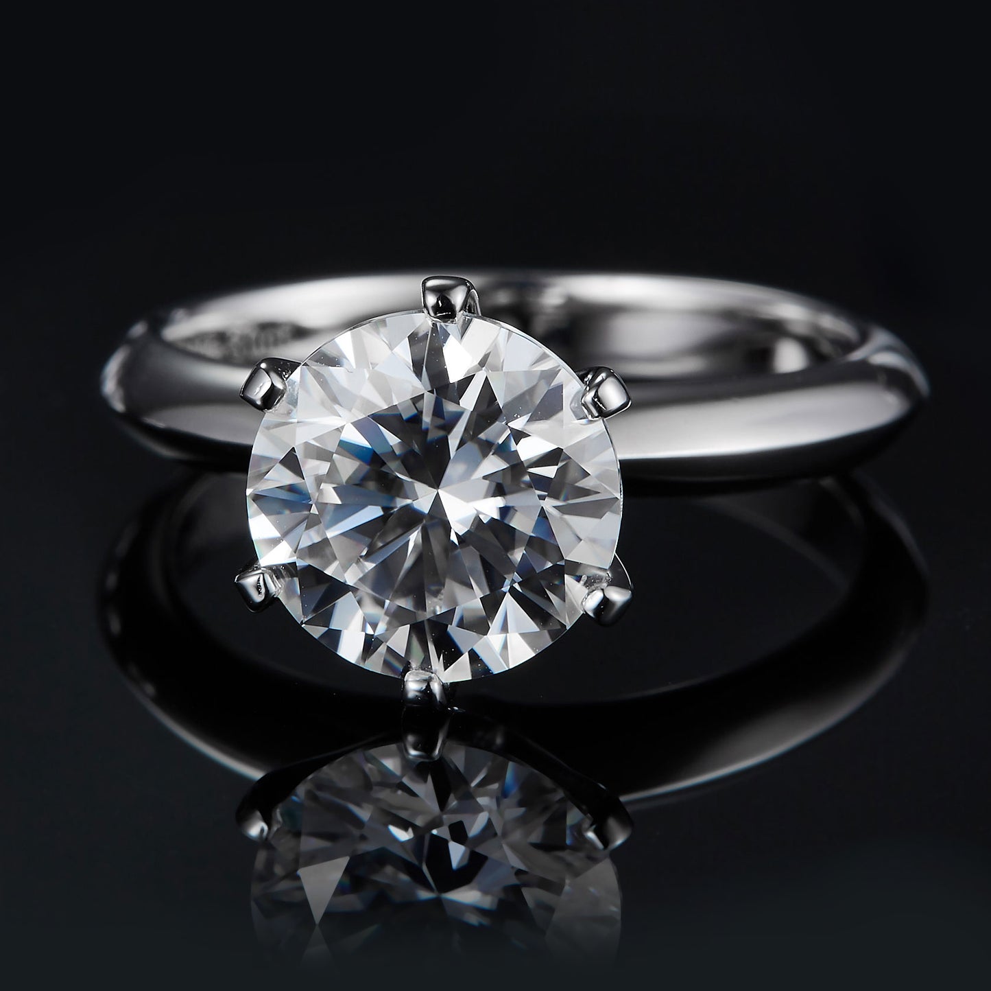 Classic Round Brilliant Solitaire Ring