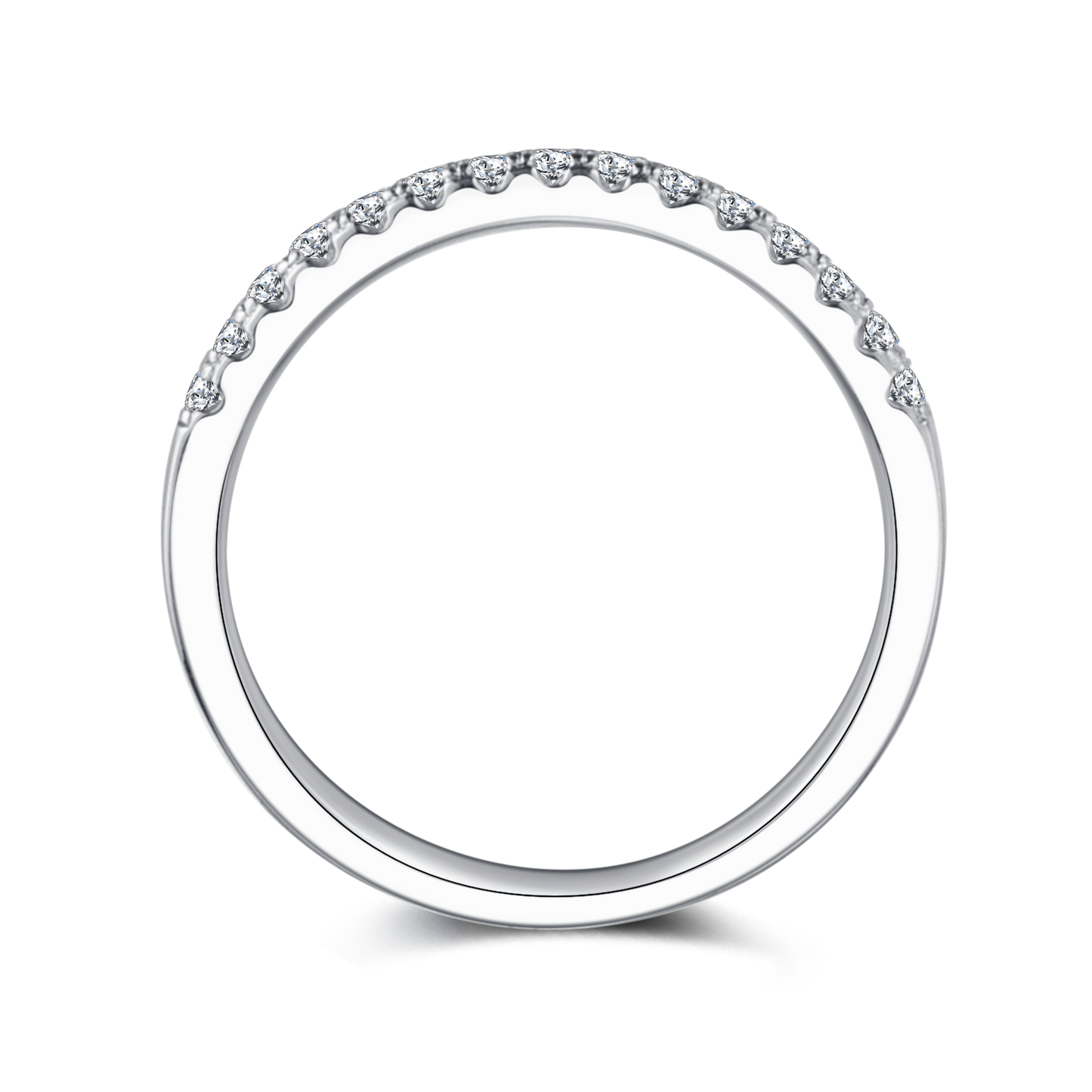 Skinny Half Eternity Band