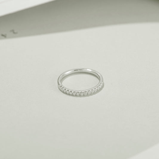 Skinny Half Eternity Band