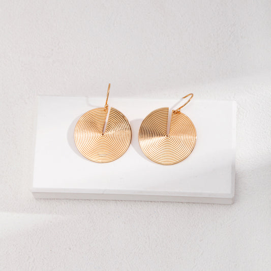 Gold Plated Drop Earrings