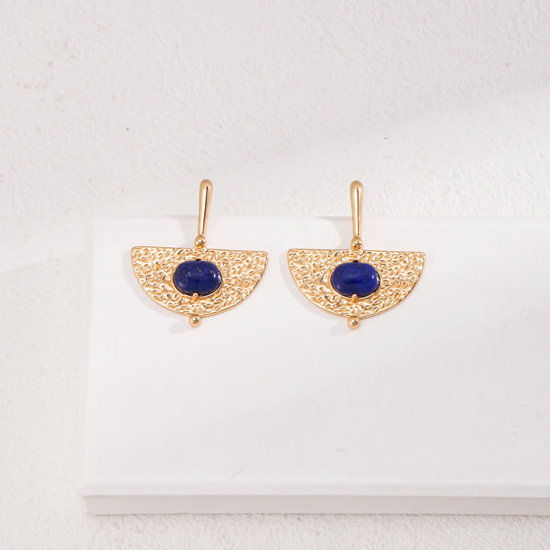 Lapis Lazuli Drop Earrings