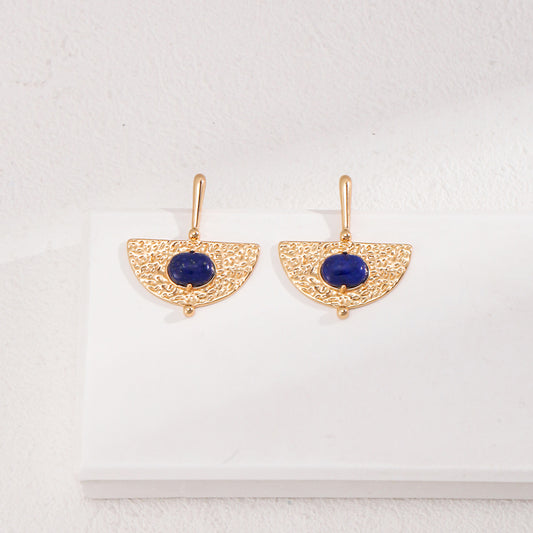 Lapis Lazuli Drop Earrings