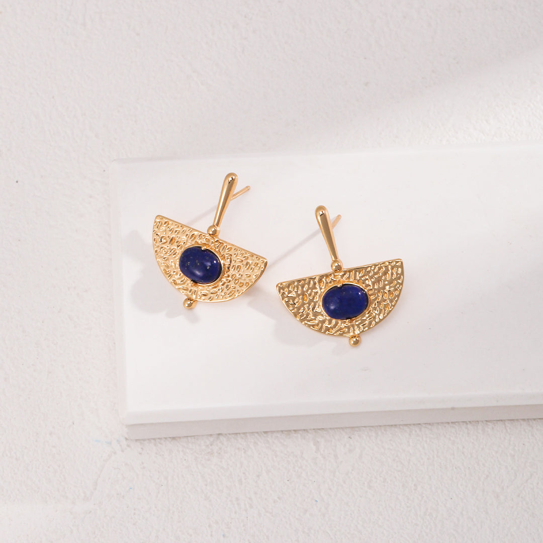 Lapis Lazuli Drop Earrings