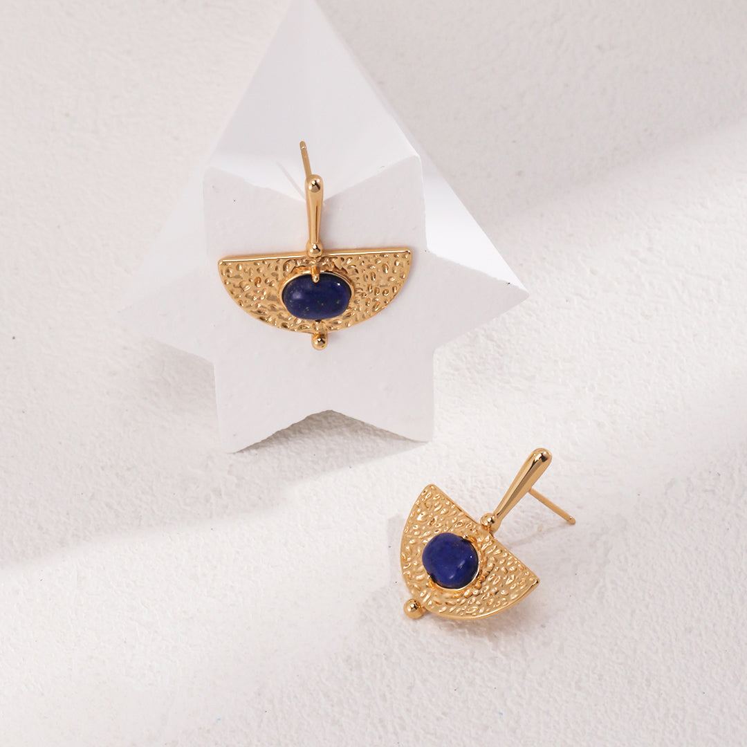 Lapis Lazuli Drop Earrings